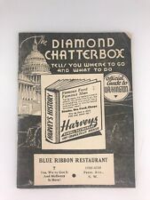 1935 The Diamond Chatterbox Official Guide to Washington w/ Bonus Paper Clipping picture