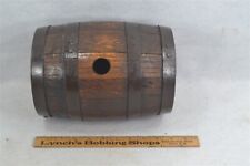 antique black powder keg barrel Revolution 10 in. oak reenactment 18th original  picture