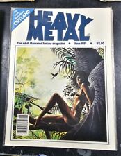 Heavy Metal Magazine Vol 5, #3 June 1981 Steranko's Outland  part of collection picture