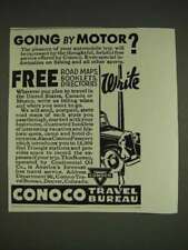 1934 Conoco Travel Bureau Ad - Going by Motor? picture