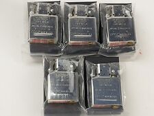 5pc Lot ZIPPO Chrome Plated REPLACEMENT Lighter Inserts in Gift Box-Never Fired picture