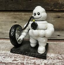 Michelin Man Bibendum Inflating Tire w/ Moveable Head Cast Iron 6.5