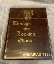 yearbook twin lakes highschool 1986 AQUARIAN Nice Dust Cover picture