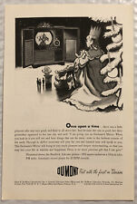 Vintage 1949 Original Print Ad Full Page - Dumont Television- Once Upon A Time picture