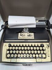 Vitntage Smith Corona For Sears Forecast 12 Manual Typewriter w/ Case -Works picture