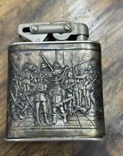 VINTAGE Karl Wieden Table Lighter Repousse Battle Military Embossed Scene KW picture