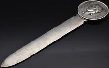 Very rare and collectible silvered Christofle Letter Opener.Laureate Napoleon I picture