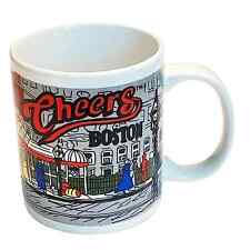 Vintage Cheers, Boston Coffee Cup, Bar scene MUG, TV Show Souvenir 12 Oz picture