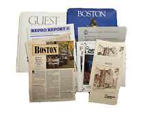 VTG 80s 90s Boston Tourism Brochures/Catalogues/Books/Map Hampshire House Photos picture