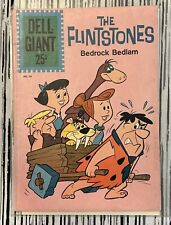 Dell Giant #48 The Flintstones Bedrock Bedlam Plus 3 More 1960’s Comics LOOK picture