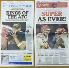 Kansas City Star Newspaper 01-30-24  Chiefs KINGS OF THE AFC picture