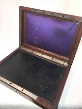 Wax Tablet Without Stylus Vintage In Wooden Case picture