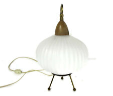 Louis Kalff Danish Modern Modernist Desk Lamp Teak Opaline Atomic Extremely Rare picture