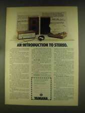 1976 Yamaha CR-450 Receiver & YP-450 Turntable Ad picture