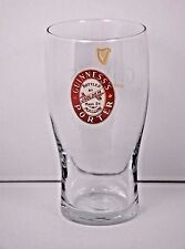 Guinness Porter Brewed in Dublin Bottled J Golden Harp Label 6” Pint Glass 500ml picture