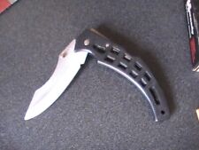 NIB Frost Cutlery Folding Lock-Back Knife W/Belt Clip Stainless Blade Skinner picture