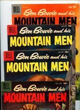 Ben Bowie and His Mountain Men #15, #16, #16, and #17 Dell Lot of 4 Books *** picture