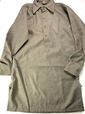 WWII GERMAN HEER WAFFEN M31 GREY WOOL COMBAT FIELD OVER SHIRT - SIZE 3 (46-48) picture