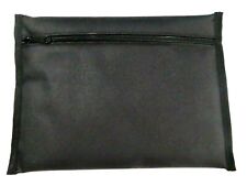 Black Nylon Zip Bag 7.1/2