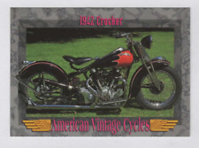 1942 Crocker #189 American Vintage Cycles Trading Card NEW/UNCIRCULATED picture