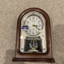 Japanese Citizen wooden table Clock. Was Owned By MLB Play Named Josh Whitesell. picture