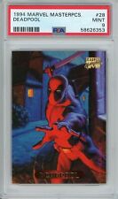 1994 Marvel Masterpieces 28 Deadpool  PSA 9 picture