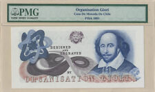 Chile - Ad Note PMG Graded - Foreign Paper Money - Paper Money - Foreign picture