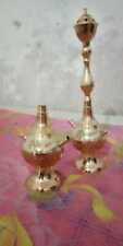 Antique Brass Hookah Royal Arabian Brass Hooka 14 Inch Long Antique Hookah picture