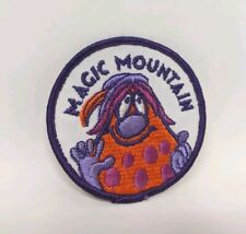 VTG Magic Mountain Six Flags Patch Troll Badge Amusement Park Souvenir picture