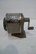 Vintage US PROPERTY Berol Giant Apsco Metal Pencil Sharpener Wall or Table Mount picture