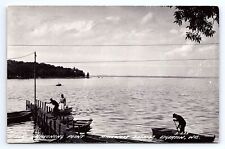 Postcard RPPC Lake Koshkonong Point Mallwood Estates Edgerton Wisconsin picture