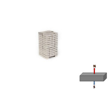 10x Super N52 10x5x2mm Rare Earth Block Magnets | DIY Neodymium Fridge Craft picture