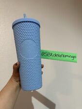 Starbucks Baby Blue Sky Thailand Studded Tumbler 24oz NEW picture