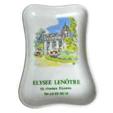 Vintage Pillivuyt France Elysee Lenotre Paris petite trinket dish ashtray 4x2.5 picture