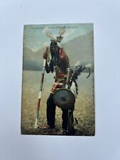 Oglala Sioux Postcard, Circa 1900s “Takes Enemy” or Toka Wicakin in Native. picture