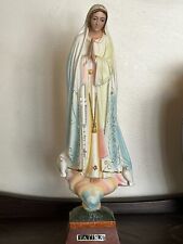 LARGE Our Lady of Fatima Virgin Mary Statue 13.5