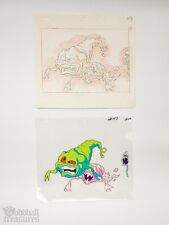 Real Ghostbusters Authentic Animation Production Cel & Drawing - Ghost Monsters picture