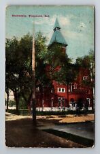 Vincennes IN-Indiana, University, Antique, Vintage c1909 Souvenir Postcard picture