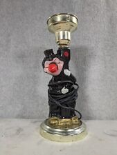 Red Nose Hobo Tophat Antique Lamp 3 Way 12