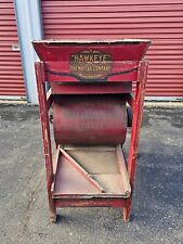 Antique Vtg Hawkeye Grain Grader & Cleaner The Maytag Company Farm  picture