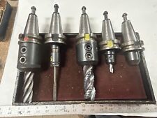 MACHINIST OfCe TOOL LATHE MILL Machinist Lot of 5 BT ? CAT ? 40 Tool Holders picture