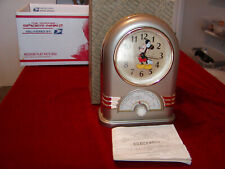 DISNEY MICKEY MOUSE SEIKO MUSICAL ALARM  NEW OLD STOCK  ORIGINAL BOX INSTRUCTION picture