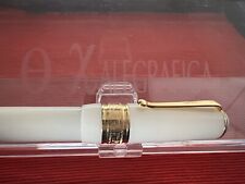 Stipula Pen Fountain Xalegrafica Club Ivory Wedding Lace Edge Greek IN Cartridge picture