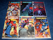 TRANSFORMERS #1 2 3 4 5 6 1st print CVR A set iMAGE COMICS 2023 2024 ongoing NM picture