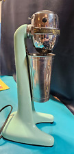 Vintage Hamilton Beach Milkshake Maker # 30 Jadeite Green Mixer w/Cup Drink picture