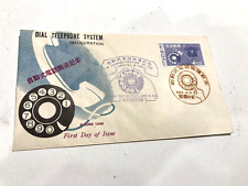 1956 AUTOMATIC DIAL TELEPHONE SYSTEM INAUGURATION ENVELOPE - ASIAN picture