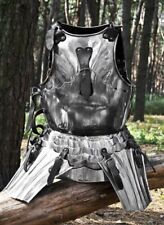 Medieval Larp Knight's Cuirass Warrior steel Body Armor Breastplate Jacket picture
