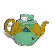 Disney Trading Pin - Mad Hatter - Alice in Wonderland Teapots picture
