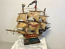 VINTAGE 1620 MAY FLOWER REPLICA WOOD SHIP (4A ) picture