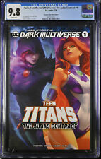 Teen Titans: Judas Contract #1 Stanley 'Artgerm' Lau Trade Variant CGC 9.8 picture